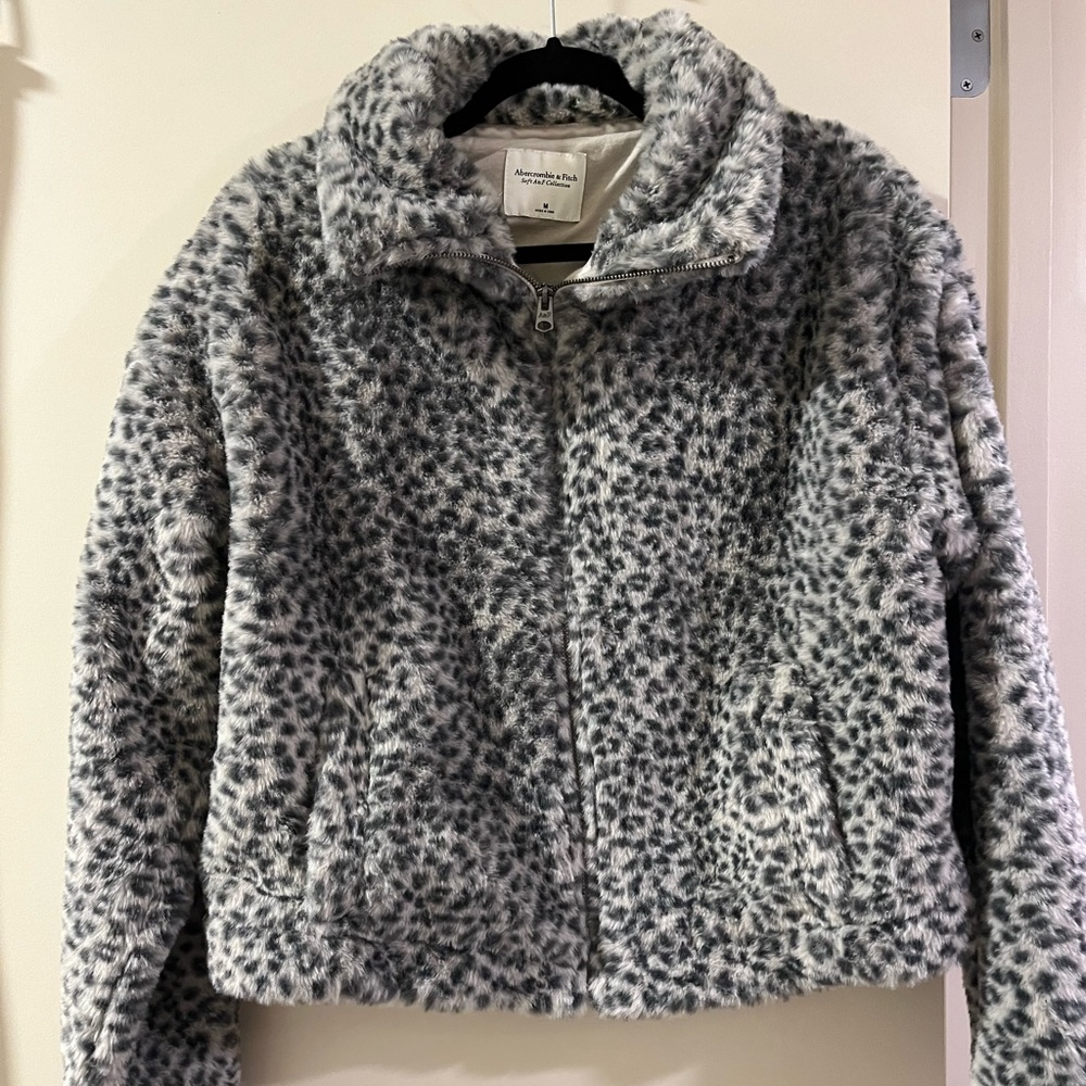 Abercrombie Cheetah Print Jacket